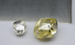  6ct white diamond and 25ct fancy yellow recovered from Mothae.