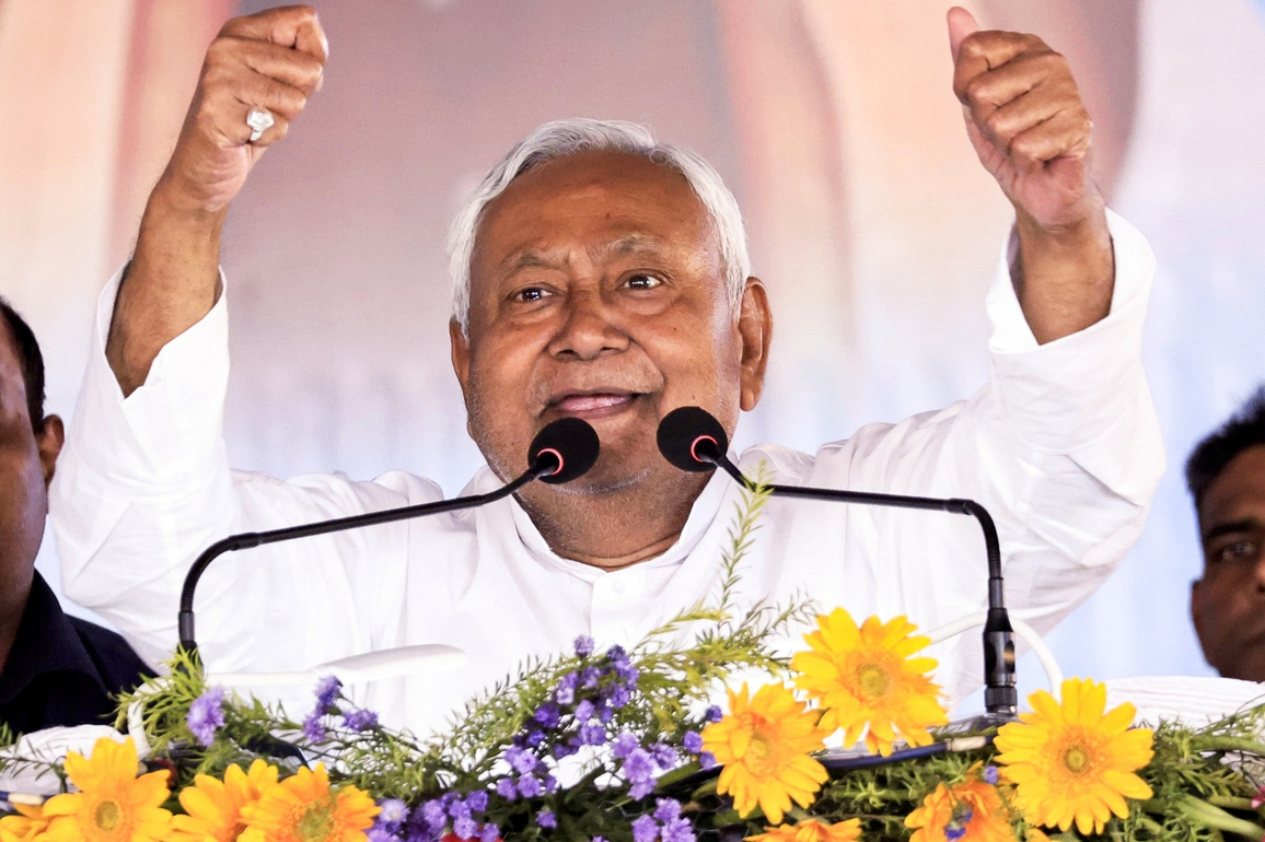 Nitish Kumar to take oath as Rajya Sabha MP today