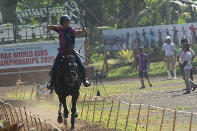 (SP)INDONESIA-BOGOR-INTERNATIONAL HORSEBACK ARCHERY ALLIANCE-WORLD KIDS CHAMPIONSHIPS