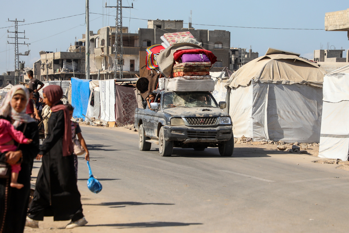 MIDEAST-GAZA-CEASEFIRE-RETURN