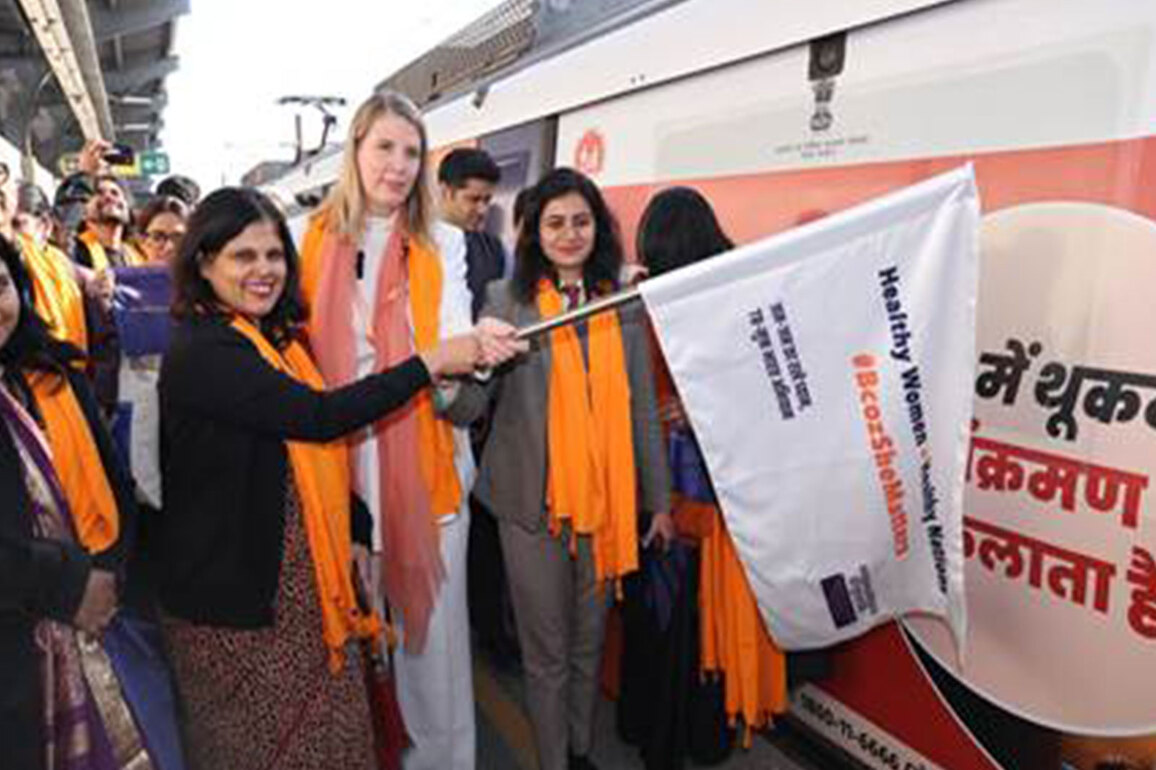 "Healthy Women = Healthy Nations": WHO, Health Ministry launch women's health campaign on Delhi Metro