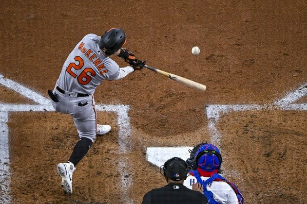 Orioles tally late to complete sweep of Rangers, 6-3
