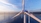 Wind turbine from aerial view. Credit: Shutterstock/ShutterDesigner