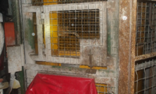 The man cage at the centre of the investigation.
