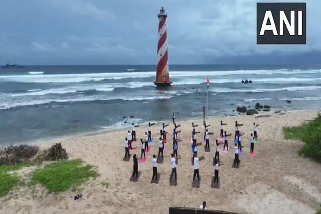 Andaman and Nicobar islands celebrate 11th International Yoga Day