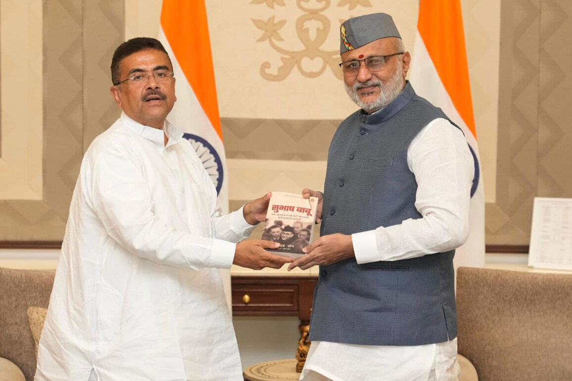 West Bengal CM Suvendu Adhikari meets Vice President