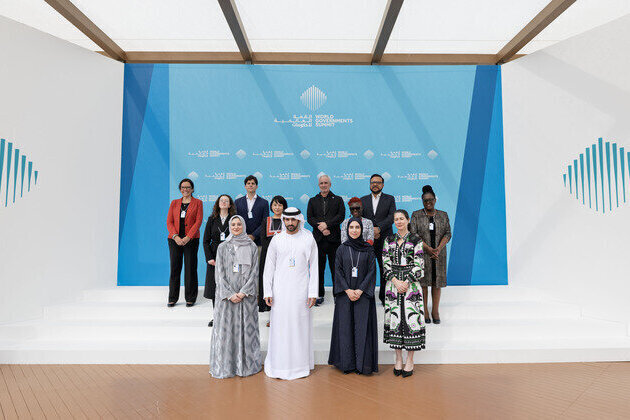 Hamdan bin Mohammed meets with 'Edge 50' list pioneers at World Governments Summit 2026