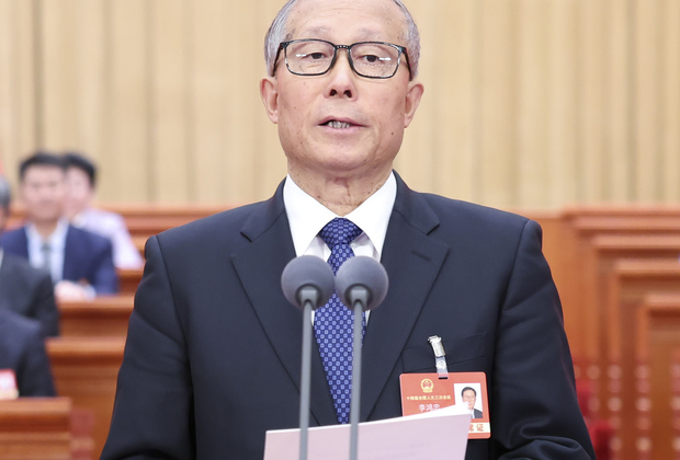 (TWO SESSIONS) CHINA-BEIJING-LI HONGZHONG-NPC-ANNUAL SESSION-SECOND PLENARY MEETING (CN)