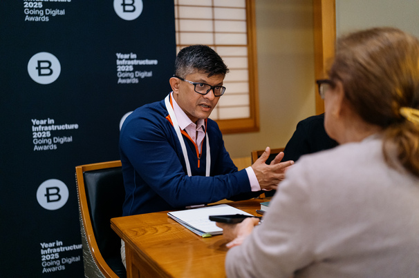 One-on-one interviews with experts from Bentley Systems were a part of the company's Year In Infrastructure conference