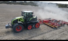  CLAAS has launched its Axion Terra Trac tractors in Australia. Picture courtesy CLAAS.