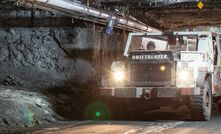  Underground construction works at Anglo American's Aquila mine in Queensland.