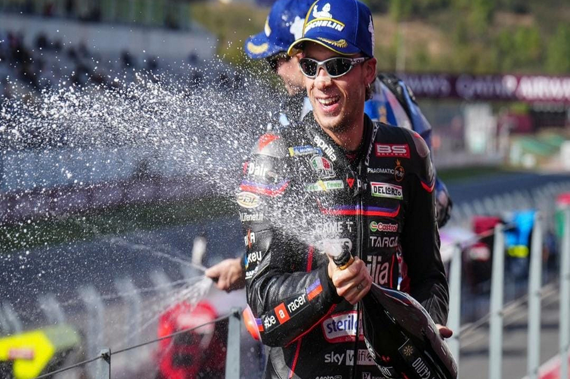 Portuguese GP: Bezzecchi pulls clear to beat Marquez and Acosta in Portimao