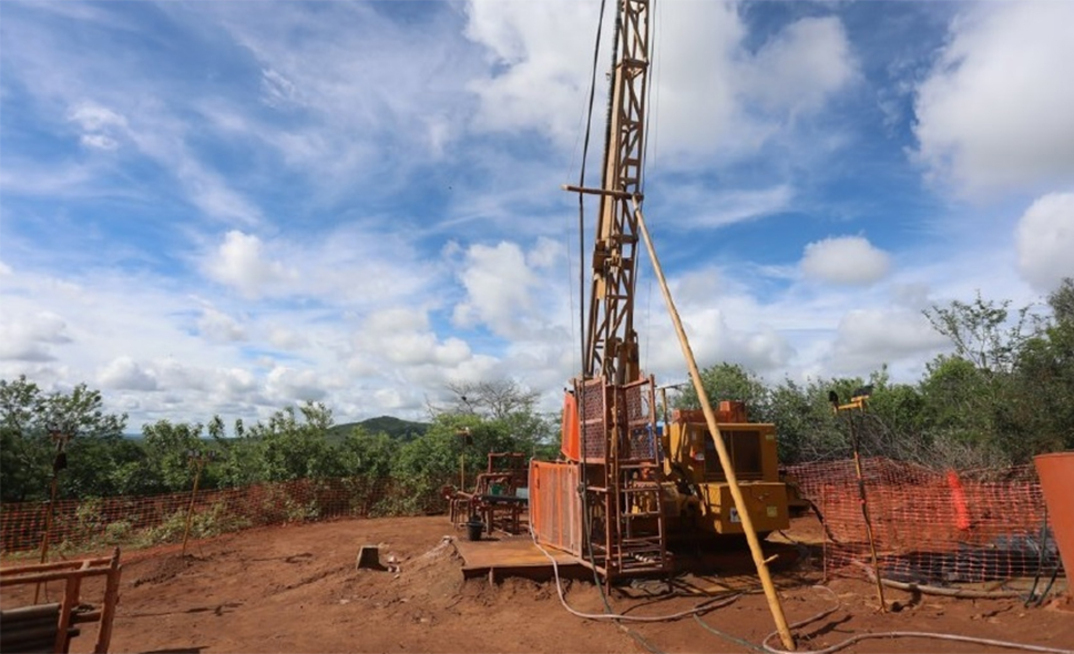 Sondagem no projeto Ferro Potiguar Tangará Fomento Rio Grande do Norte