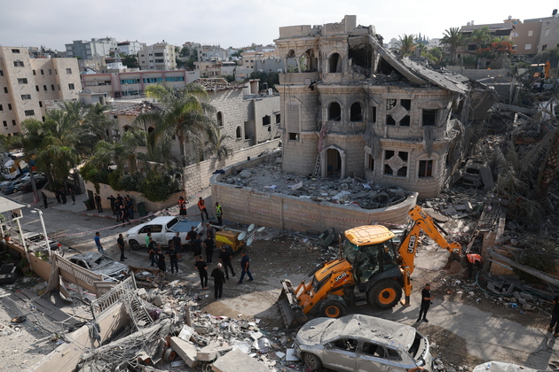 ISRAEL-TAMRA-MISSILE ATTACK-AFTERMATH