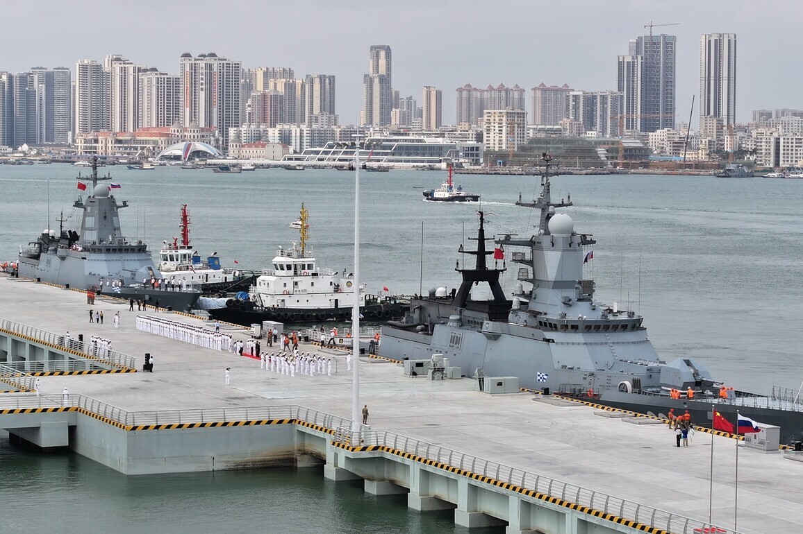 CHINA-GUANGDONG-ZHANJIANG-RUSSIAN NAVY-FRIENDLY VISIT (CN)