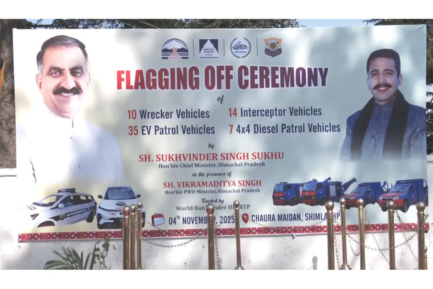 Himachal CM flags off 66 new vehicles for police modernisation under World Bank-funded project