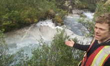  Snowline Gold chief executive Scott Berdahl by the Valley discovery outcrop in Yukon, Canada 