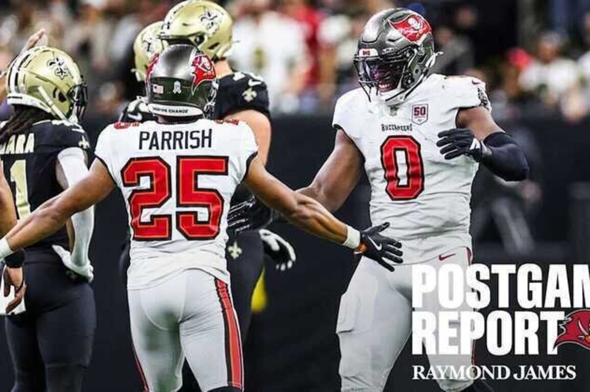Turnover-Happy Defense Leads Bucs to Runaway Win in New Orleans