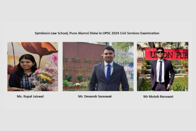 Symbiosis Law School, Pune Alumni Shine in UPSC 2024 Civil Services Examination