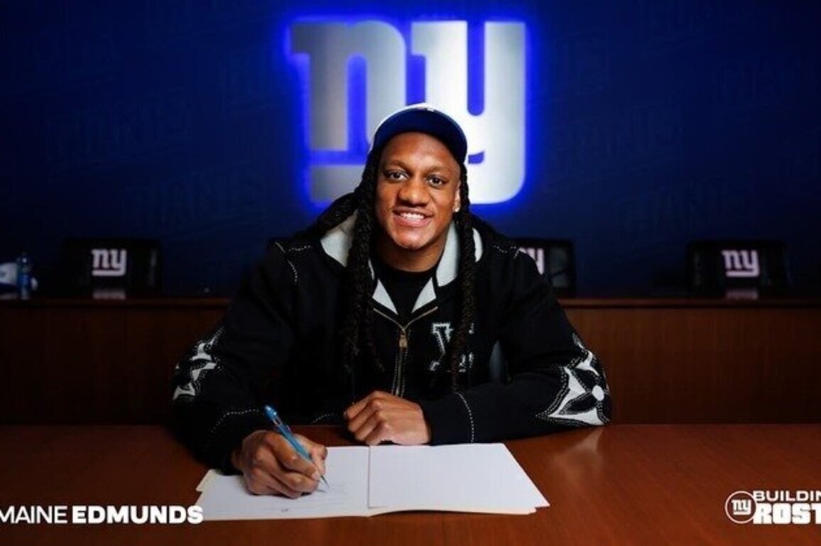 LB Tremaine Edmunds eager to get started with Giants