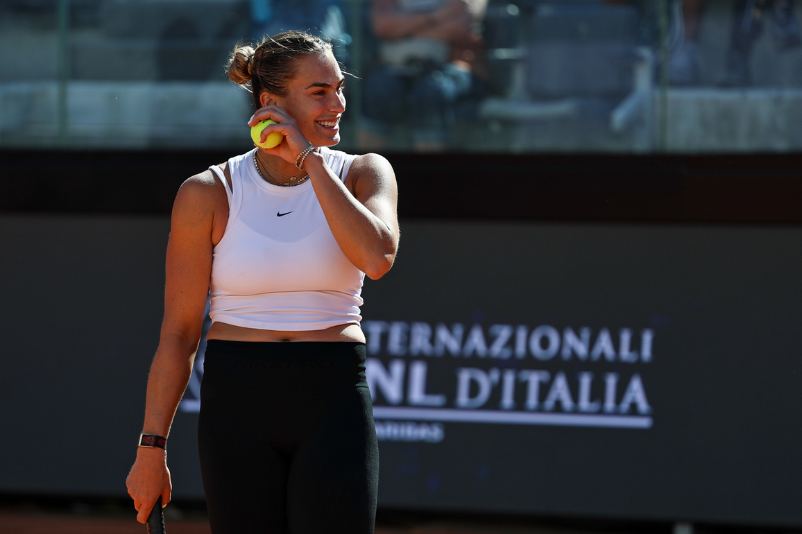 (SP)ITALY-ROME-TENNIS-ITALIAN OPEN-TRAINING
