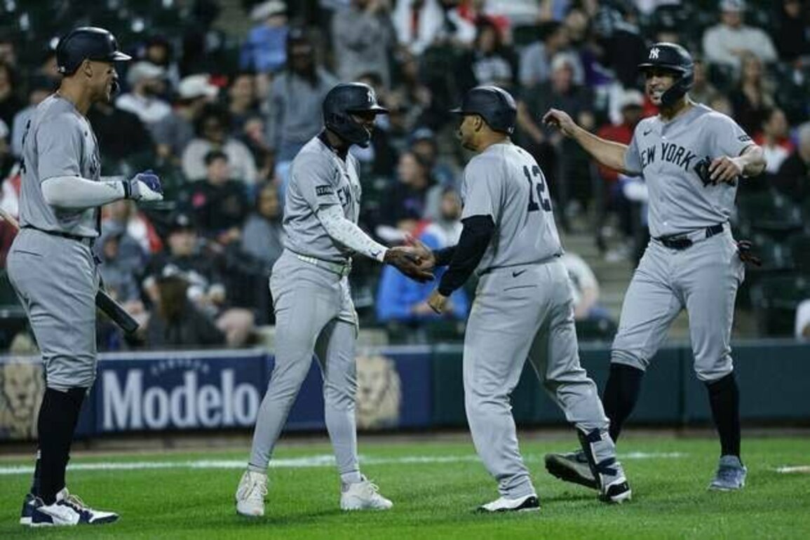 Trent Grisham's slam sends Yankees to rout of White Sox
