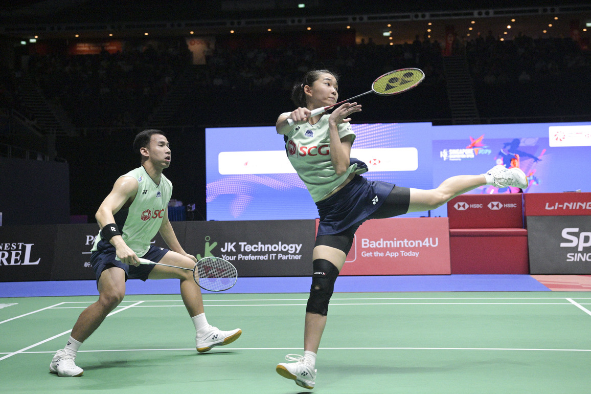 (SP)SINGAPORE-BADMINTON-SINGAPORE OPEN-MIXED DOUBLES