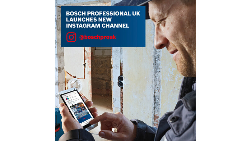 Bosch Professional UK launches new Instagram channel 