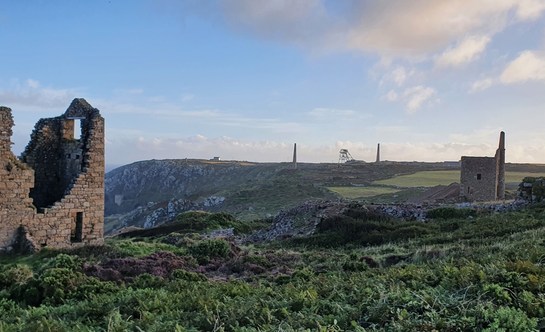 The Tin Mining Coast of Cornwall: The UK Mining Conference is being held in Cornwall this week