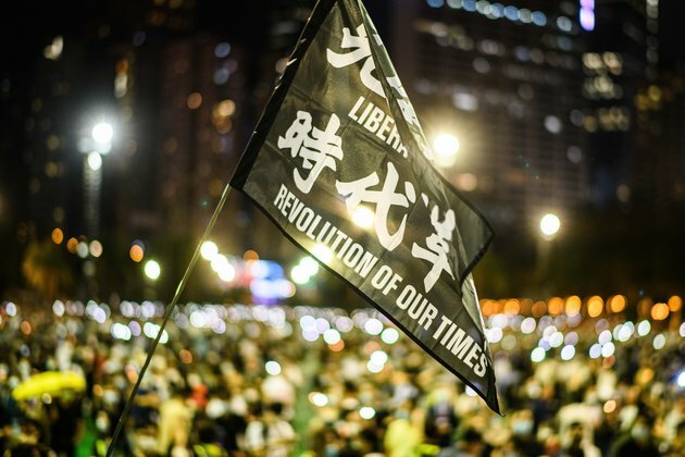 Hong Kong Man Charged With Terrorism, Inciting Separatism for Slogan