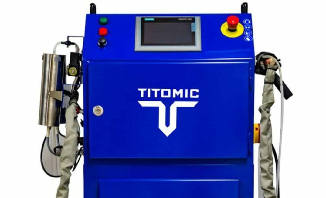 Titomic's cold spray system