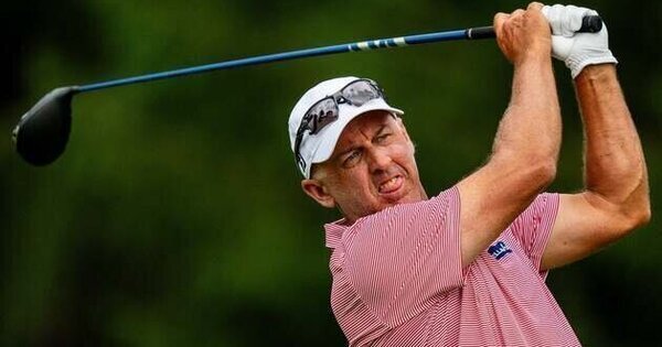 Cameron Percy overcomes tough conditions to extend Senior Open lead