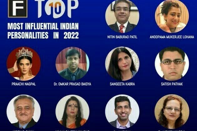 Top 10 Most Influential Indian Personalities of the year 2022 announced by Fame Finders Media