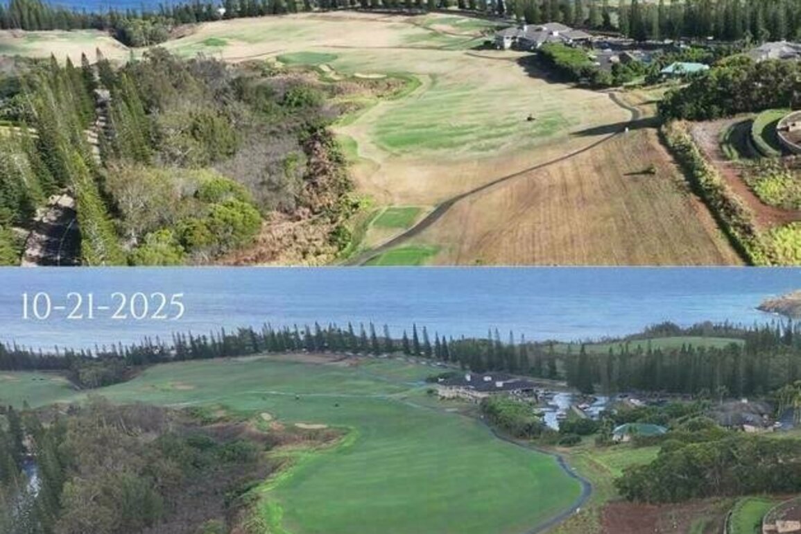 Kapalua's Plantation Course opening, but not in condition to host The Sentry