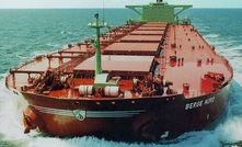 Navio Capesize para transporte de minério/Divulgação