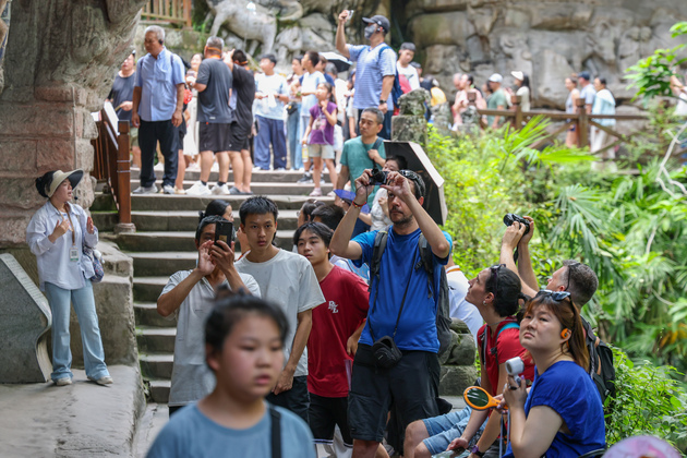 CHINA-CHONGQING-DAZU ROCK CARVINGS-INBOUND TOURISM (CN)