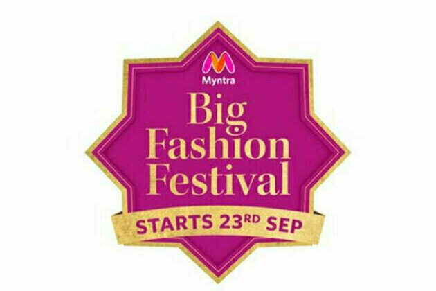 Myntra Big Fashion Festival to go live from September 23