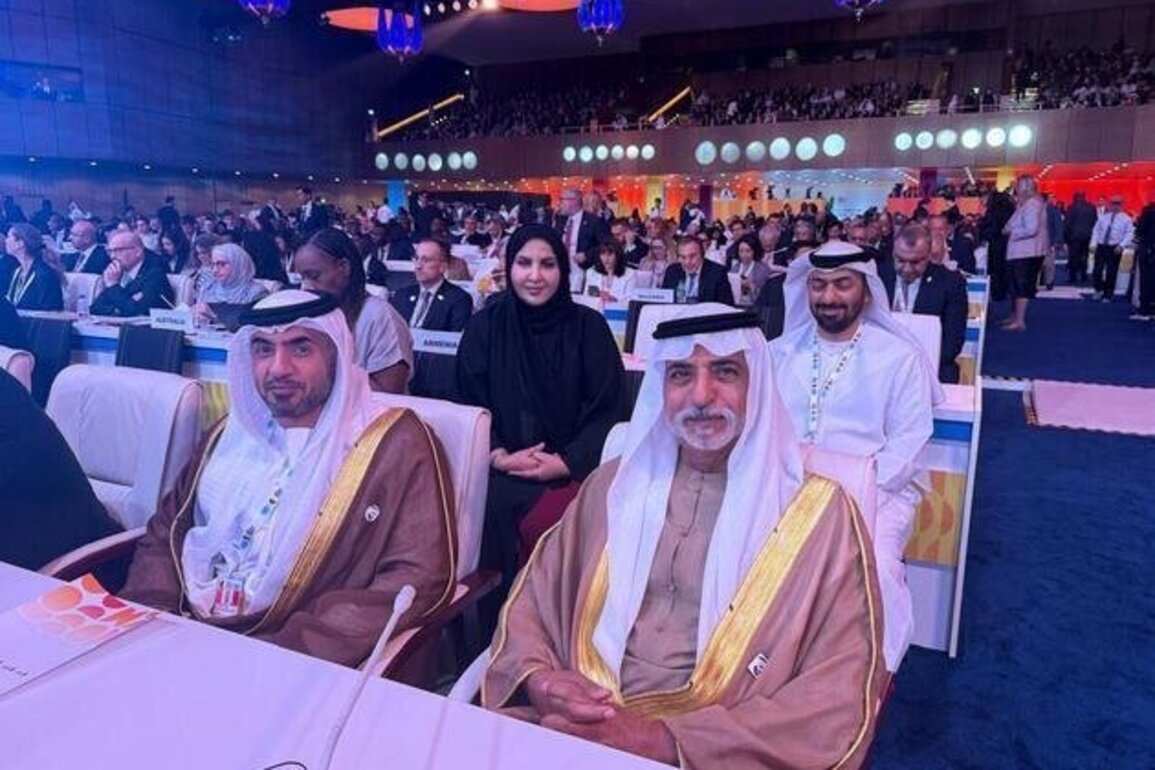 On behalf of UAE President, Nahyan bin Mubarak leads UAE delegation to 2nd World Summit for Social Development in Doha