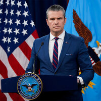 "Will have complete control of Iranian skies," US Secy War says