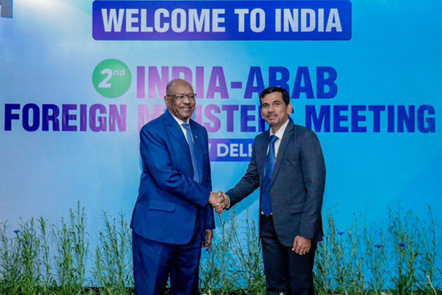 "Delighted to welcome Sudan FM for India-Arab meet," says MEA spokesperson