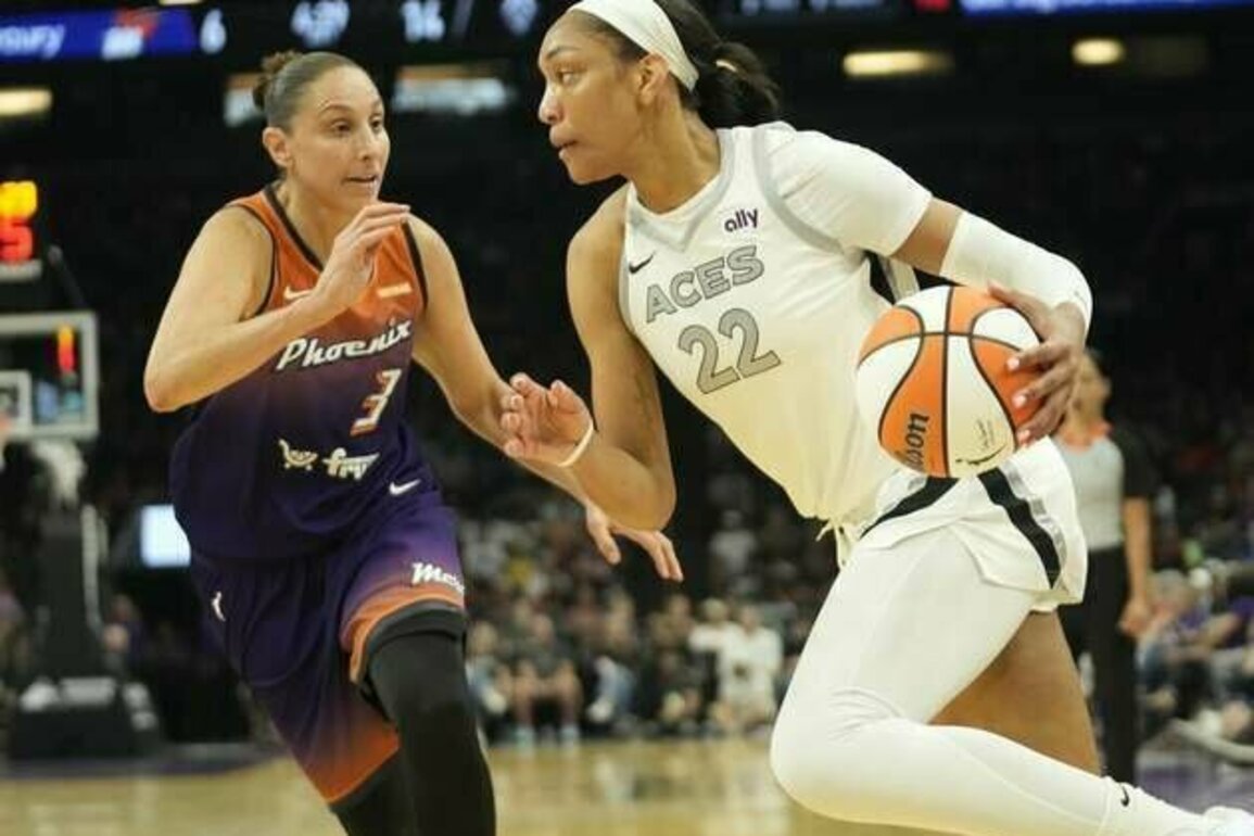 A'ja Wilson's last-second hoop sends Aces to 3-0 Finals lead