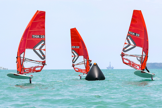 (SP)CHINA-HAINAN-SANYA-ASIAN BEACH GAMES-SAILING-FOIL WINDSURFING BOYS(CN)