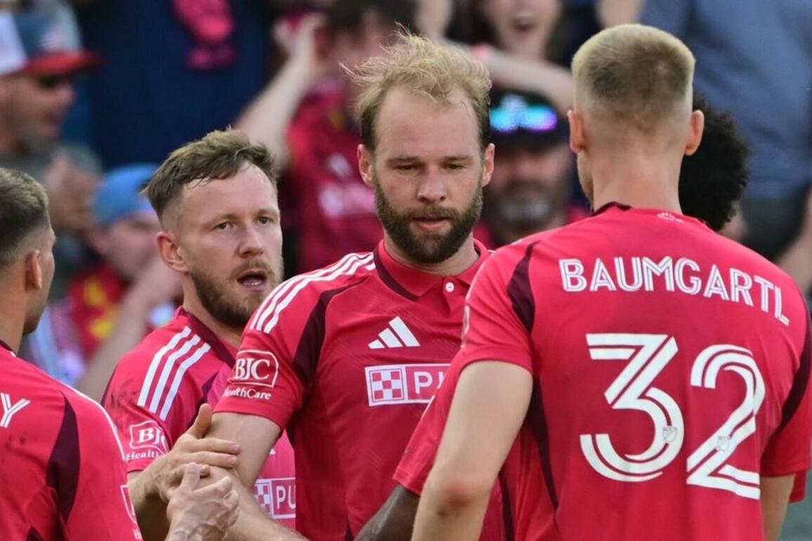 Klauss makes history with St. Louis City SC's first hat trick, but it only gets them a tie