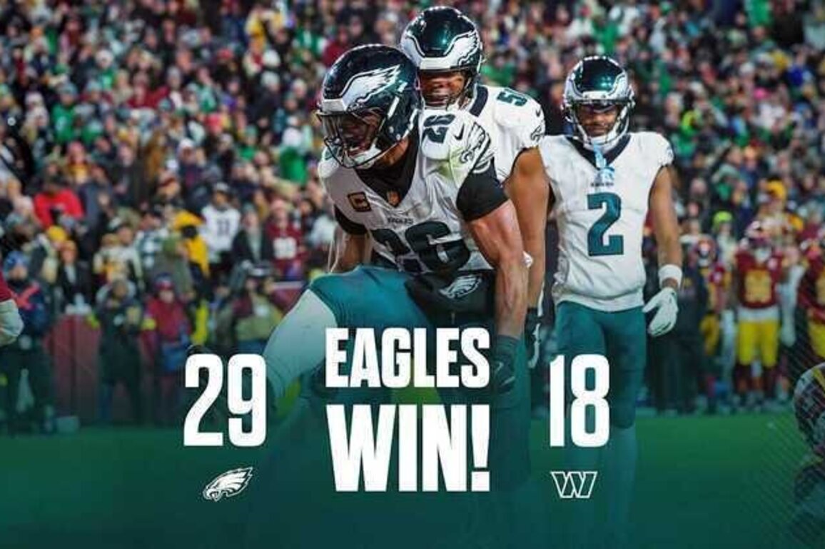 Game Recap: Eagles 29, Commanders 18