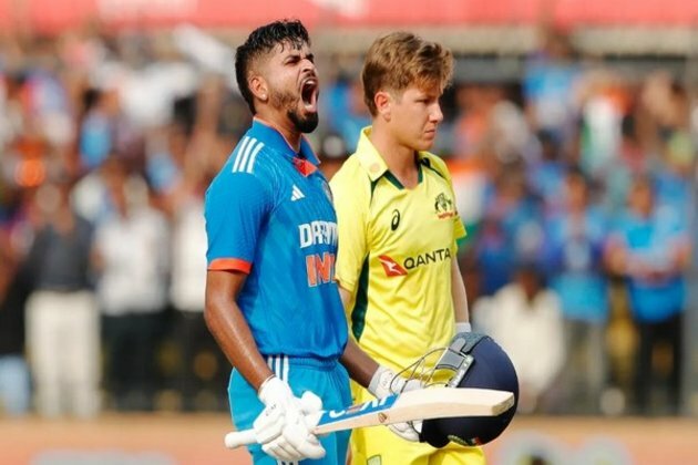 "For everyone who stood by me": Shreyas Iyer after match-winning knock against Australia in second ODI