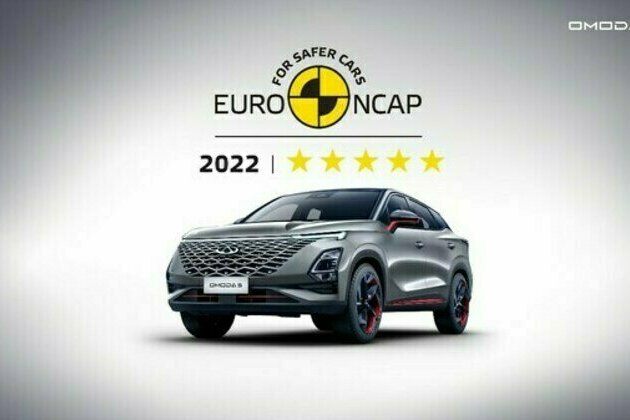 OMODA 5 rated Five-stars by Euro NCAP, Highlighting its Excellent Safety Quality