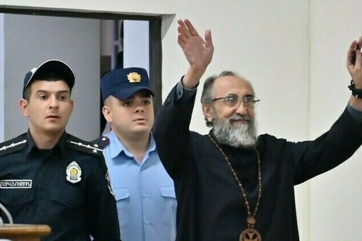Armenian archbishop sentenced to two years in prison