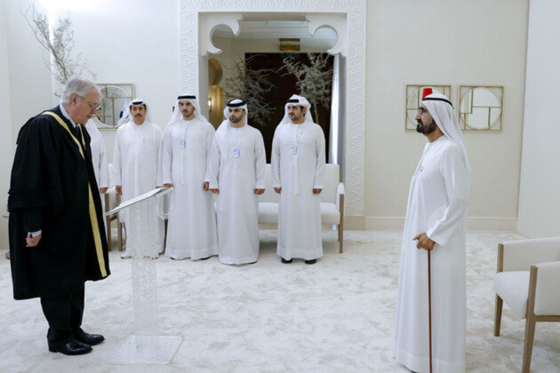Mohammed bin Rashid swears in three new judges of DIFC Courts