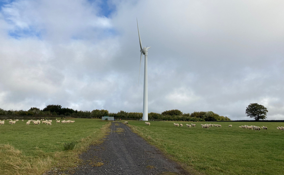 A wind turbine owned by Octopus Renewables' sister company Octopus Energy at Cefn Bach, Caerphilly | Credit: Octopus
