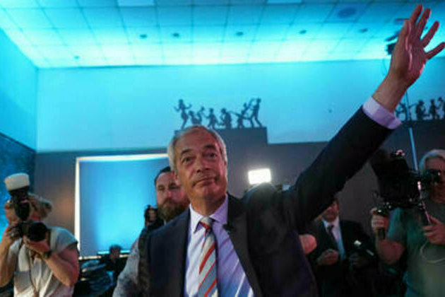 Farage's party making big gains in local British elections